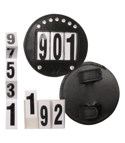 Bridle Number Leather